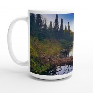 Tree Across River Mug